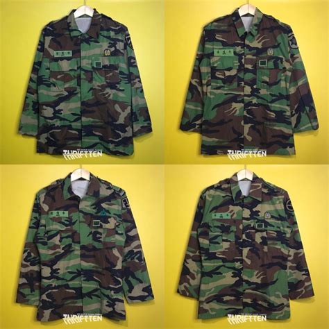 Jual Seragam Tentara Camo Second Original Shopee Indonesia