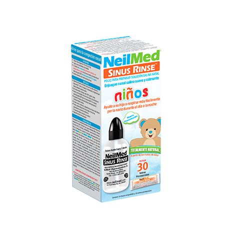 Sinus Rinse Adulto Kit Botella C Sobres Premezclados Ostotec