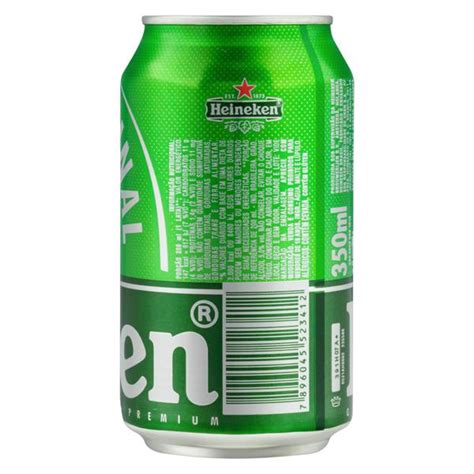 Cerveja Lager Premium Puro Malte Heineken Lata Ml Supermercado