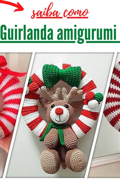 Como Fazer Enfeites De Natal Amigurumis Passo A Passo Do Duende Boneco