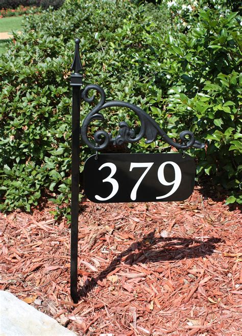 Annandale Reflective Double Sided Garden Address Sign 34 Height Usa Made T Ebay