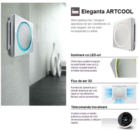 Aer Conditionat Lg Artcool Stylist G Wl Inverter Btu H