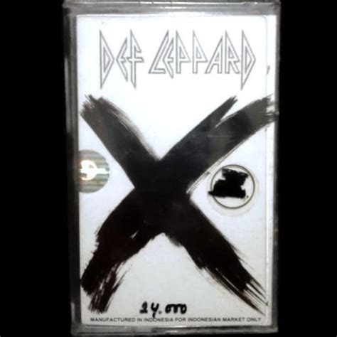 Jual Kaset Def Leppard X Tape Cassette Hard Rock Band Walkman Discman Di Lapak Mmc Shop Bukalapak