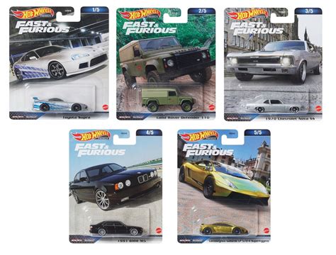 Hot Wheels Premium Fast and Furious Szybcy i Wściekli Zestaw HNW F F Allegro pl