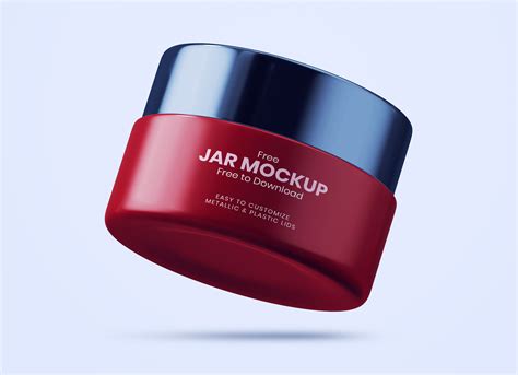 Free Cosmetic Cream Jar Mockup Psd Good Mockups