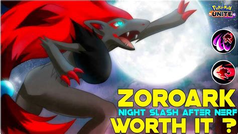 Is Zoroark Worth It Or Not After Nerf Of Night Slash Pokemon Unite