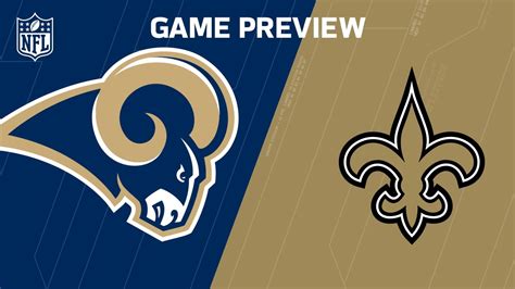 Rams Vs Saints Week Preview Nfl Now Youtube