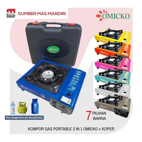 Jual Kompor Gas Portable In Kompor Portable Tungku Gas Omicko