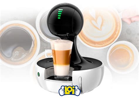 Cafetera Dolce Gusto Drop Automática 2 Tazas Latte Macchiato Porta