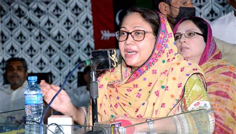 Ecp Rejects Plea Seeking Disqualification Of Ppp Mpa Faryal Talpur