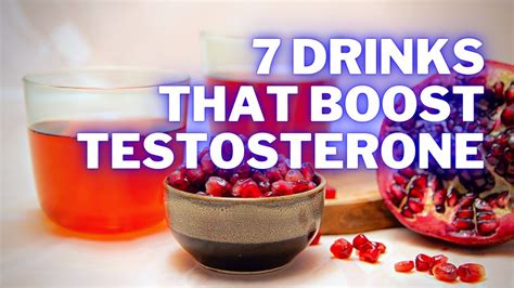 7 Drinks That Boost Testosterone And Even Improve Erections Youtube