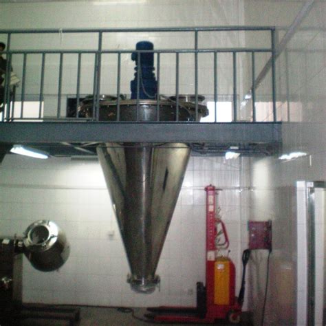 Indoor Wet Powder Blending Equipment