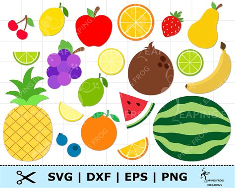 Svg Fruits Svg Bundle Fruits Vector Fruits Svg Fruits Files For Cricut