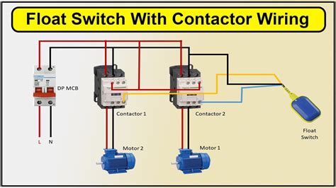 Float Switch Wiring How To Make Float Switch In Water Pump U