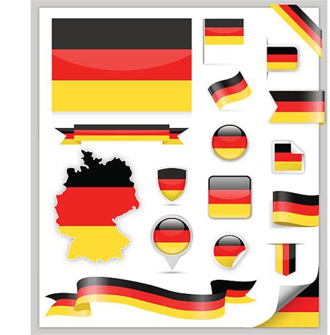 German Flag Cartoons Illustrations Royalty Free Vector Graphics And Clip