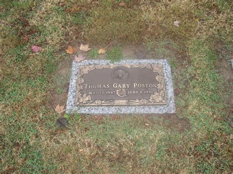 Thomas Gary Tom” Poston 1947 1991 Find A Grave Memorial