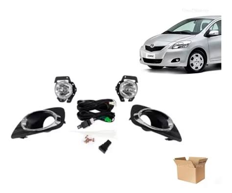 Neblineros Toyota Yaris Sedan Kit Completo Cuotas Sin Inter S