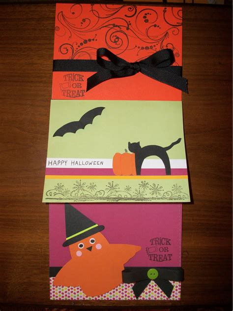 Halloween handmade cards! | Halloween hacks, Halloween trick or treat ...