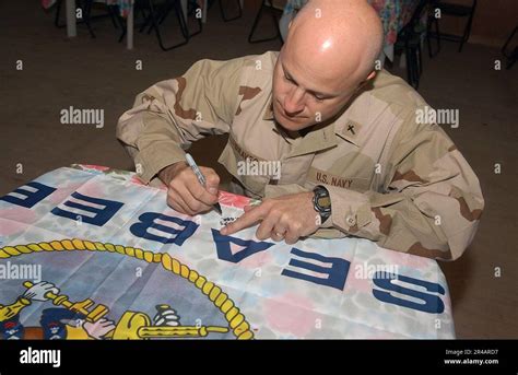 US Navy Lt Cmdr The Navy Chaplain Assigned To Naval Mobile