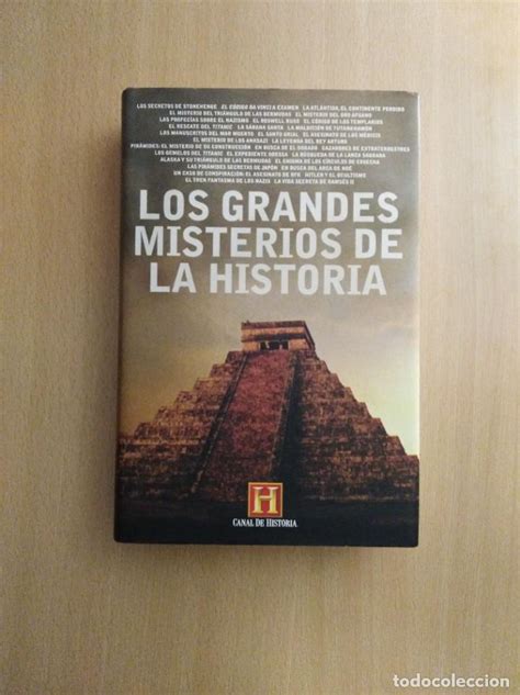 Los Grandes Misterios De La Historia Canal His Comprar En