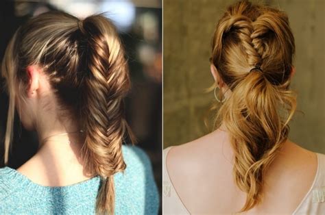 Coletas Con Trenzas Juveniles Y A La Moda