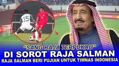 Respect Raja Saman Timnas Dapat Pujian Usai Laga Uji Coba Timnas