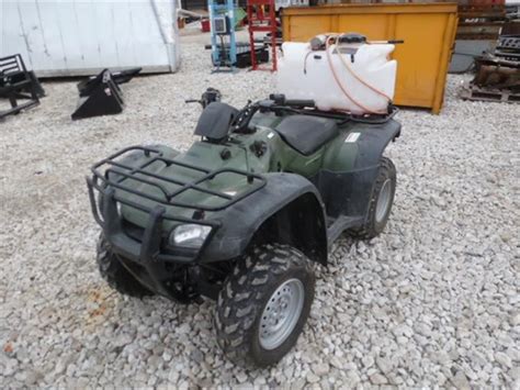 2005 Honda Trx400fa Atv Bigiron Auctions