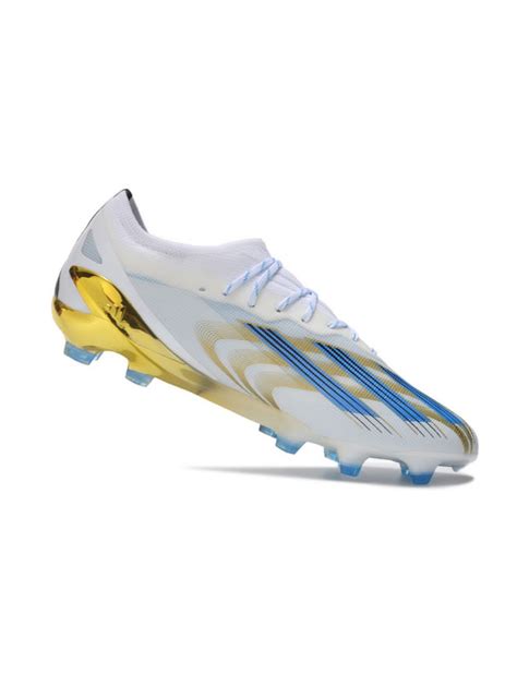 Buy 2023 adidas X Crazyfast Messi .1 FG White Blue Gold