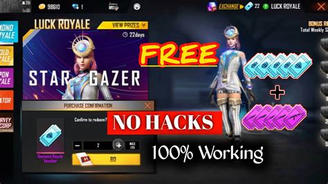 How To Get Free Diamond Royal Voucher Weapon Royal Voucher In Freefire