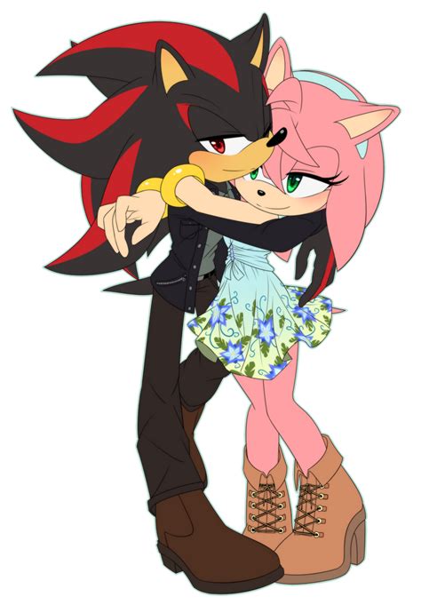 Comm2: Shadow and Amy by Myly14 on DeviantArt