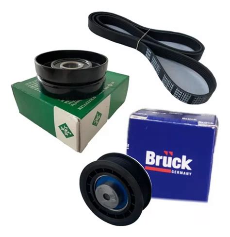 Kit Banda Bruck Alternador Y Poleas Chevy Con Aire Dir Hidra Envío gratis