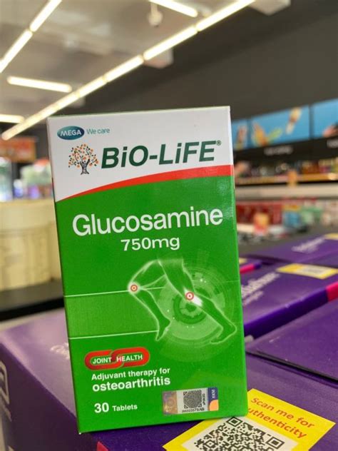 Biolife Bio Life Glucosamine 750mg 30”s Exp323 Lazada