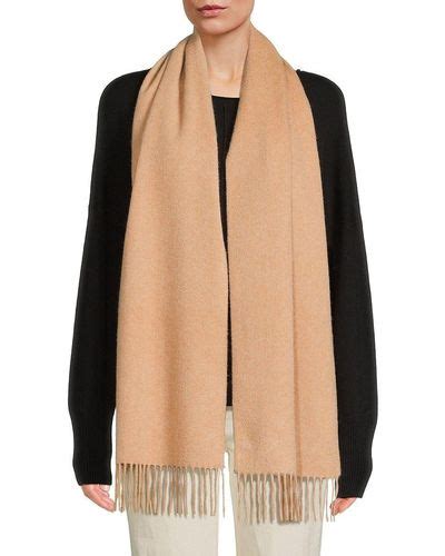 Natural Saks Fifth Avenue Scarves And Mufflers For Women Lyst