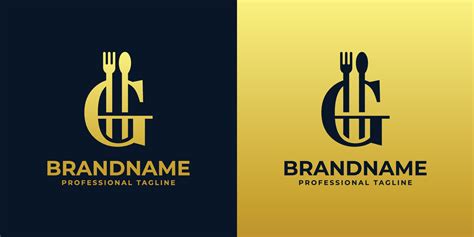 Letter G Restaurant Logo Suitable For Any Business Related To