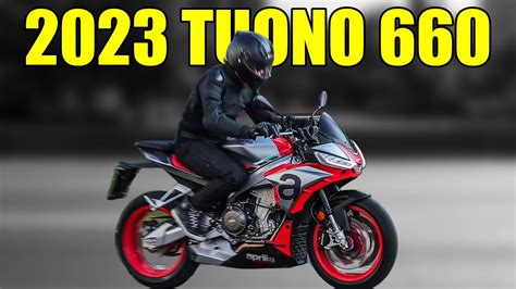 2023 APRILIA TUONO 660 BASE FACTORY MODEL REVIEW YouTube