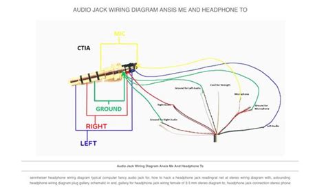 Cell Phone Headset Wiring Diagram