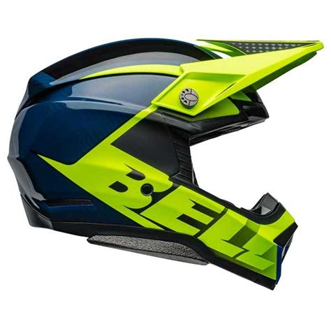 Bell Moto Spherical Sliced Retina Blau Helm