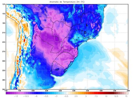 Poderosa Massa De Ar Polar No Horizonte Metsul Meteorologia