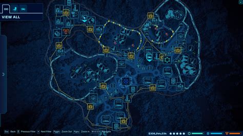 Jurassic World Evolution 2 Map Topographic Map Of Usa With States