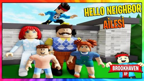 HELLO NEİHGBOR AİLESİNİN GERÇEK HİKAYESİ 1 BÖLÜM NiKO ile Roblox