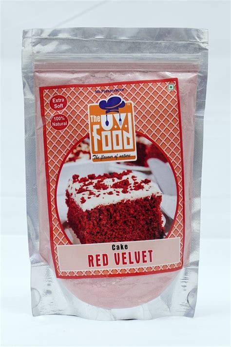 Egg Less Red Velvet Cake Mix Premix For Bakery Packaging Size