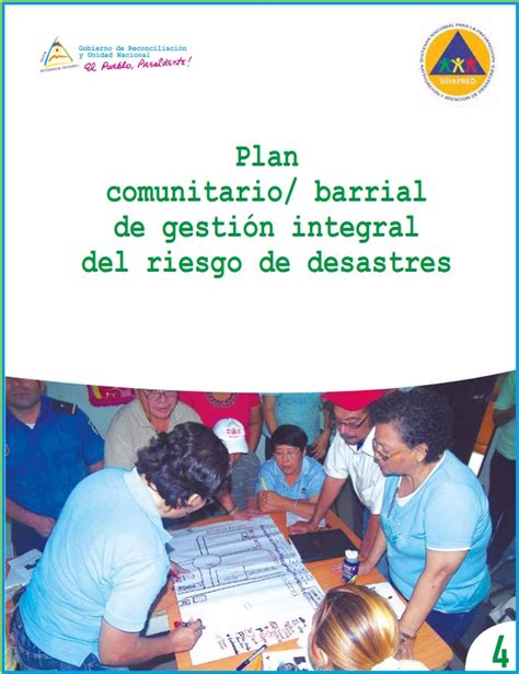 Plan comunitario barrial de gestión integral del riesgo de desastres