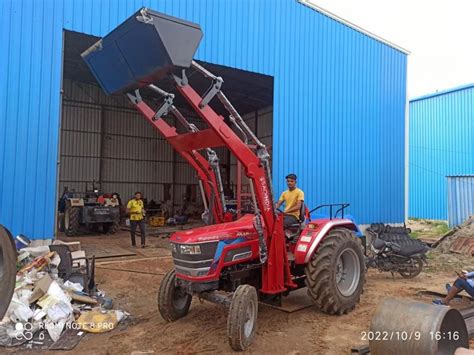 Mahindra Tractor Loader At Rs 26000 Tractor Attach Loaders In