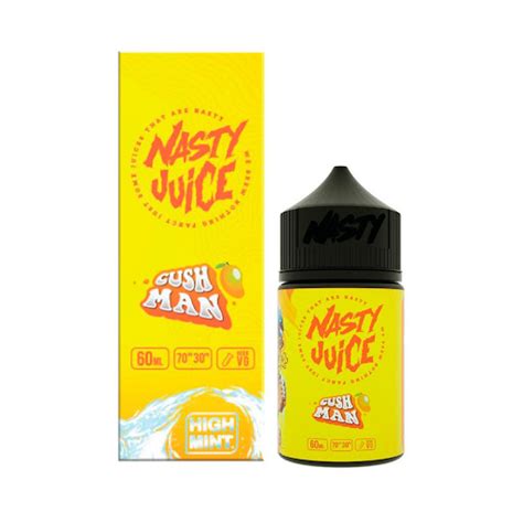 Juice Nasty Cush Man Mango High Mint 60ml Reino Pod