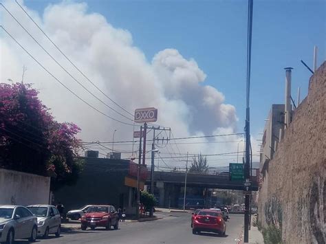 Vuelve El Incendio A La Sierra De San Miguelito El Radar Mx