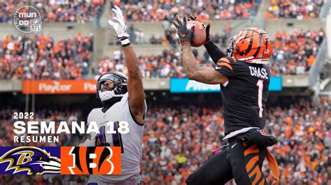 Baltimore Ravens Vs Cincinnati Bengals Semana Nfl Resumen