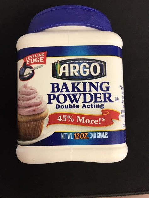 Argo Double Acting Baking Powder 12 Oz 2 Pack Premium Baking