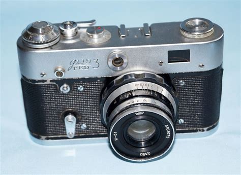 Vintage Camera Old Cameras Fed Camera Fed 3 Photographer Gift USSR ...