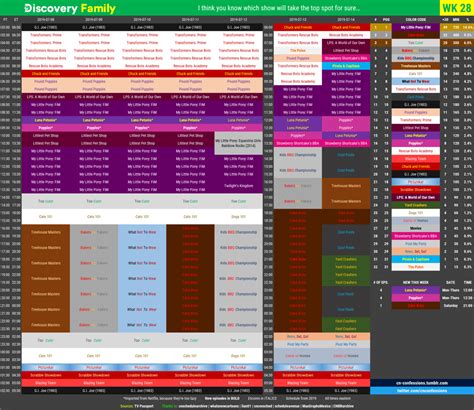 July 10, 2019 | Discovery Family Schedule Archives Wiki | Fandom