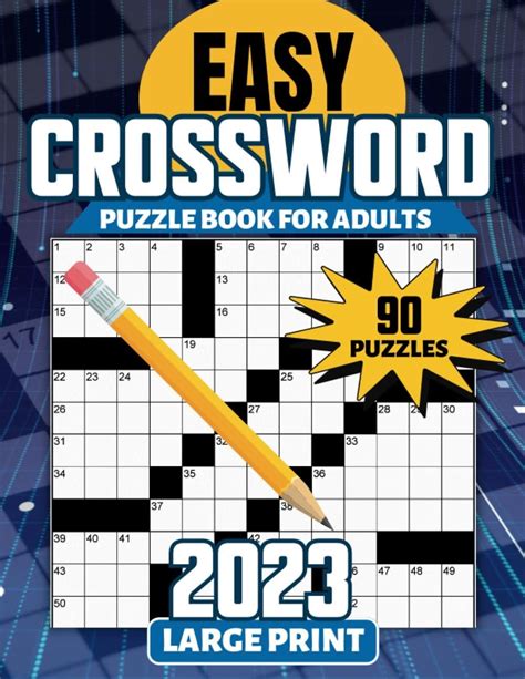 Read ️ ️pdf ️ 2023 Easy Crossword Puzzles Book For Adults Large Print